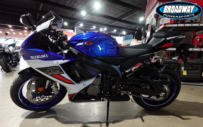 2026 Suzuki GSX-R600Z 40th Anniversary Edition