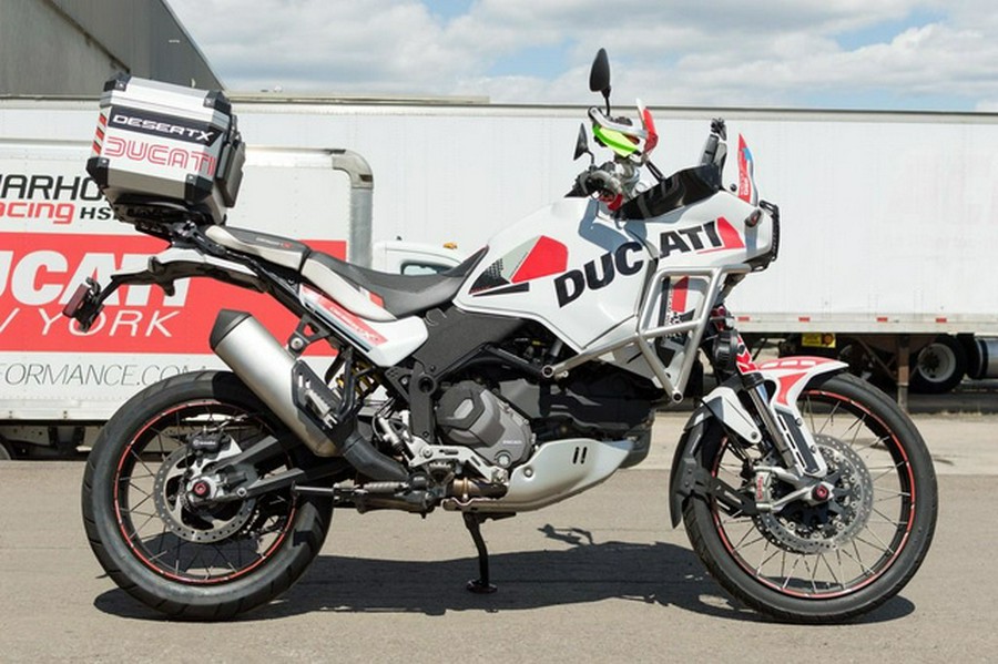 2023 Ducati Desert X Matt Star White Silk