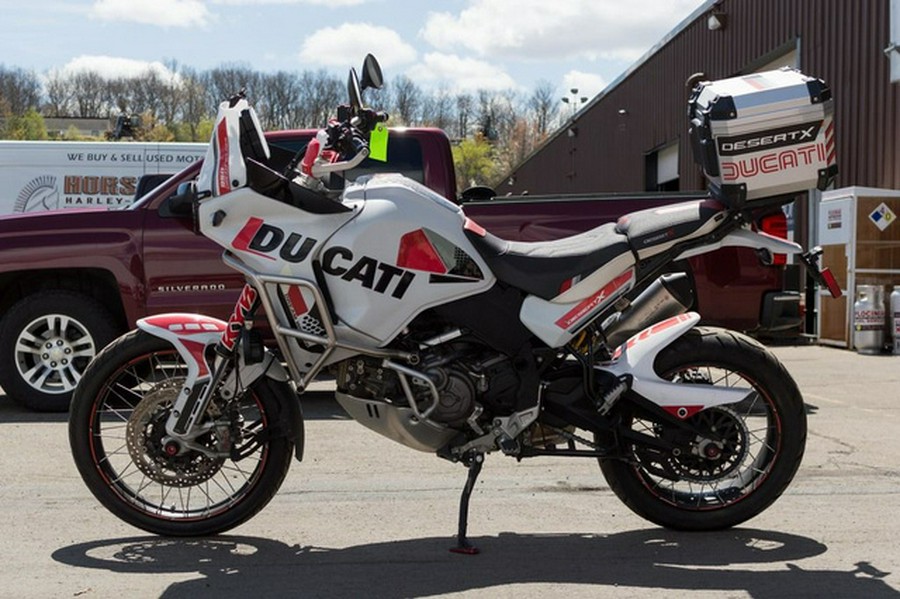 2023 Ducati Desert X Matt Star White Silk