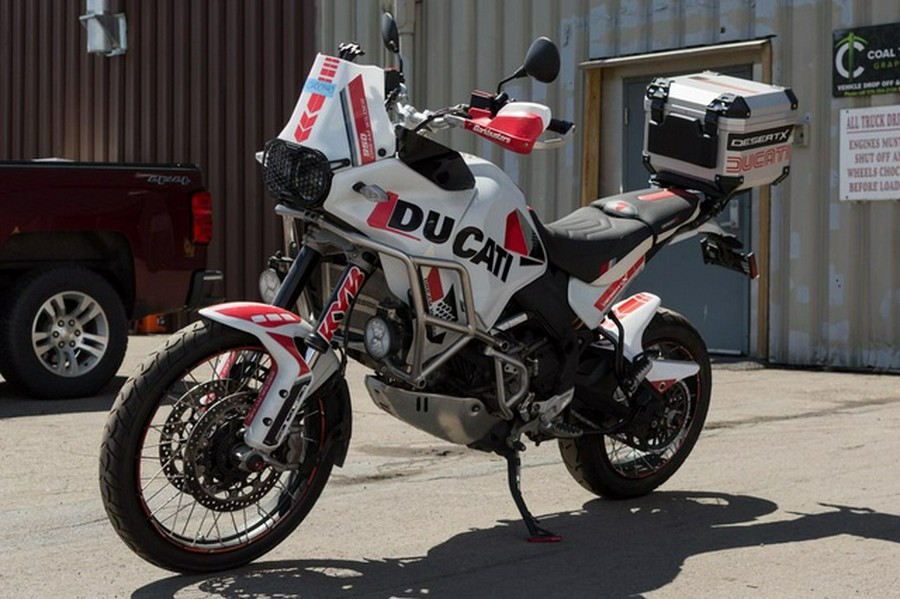 2023 Ducati Desert X Matt Star White Silk