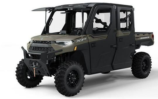 New 2024 POLARIS RANGER CREW XP 1000 NORTHSTAR EDITION ULTIMATE DESERT SAND