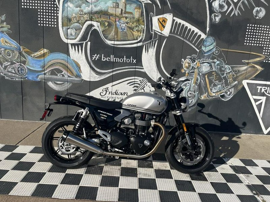2025 Triumph Speed Twin 1200 Aluminum Silver