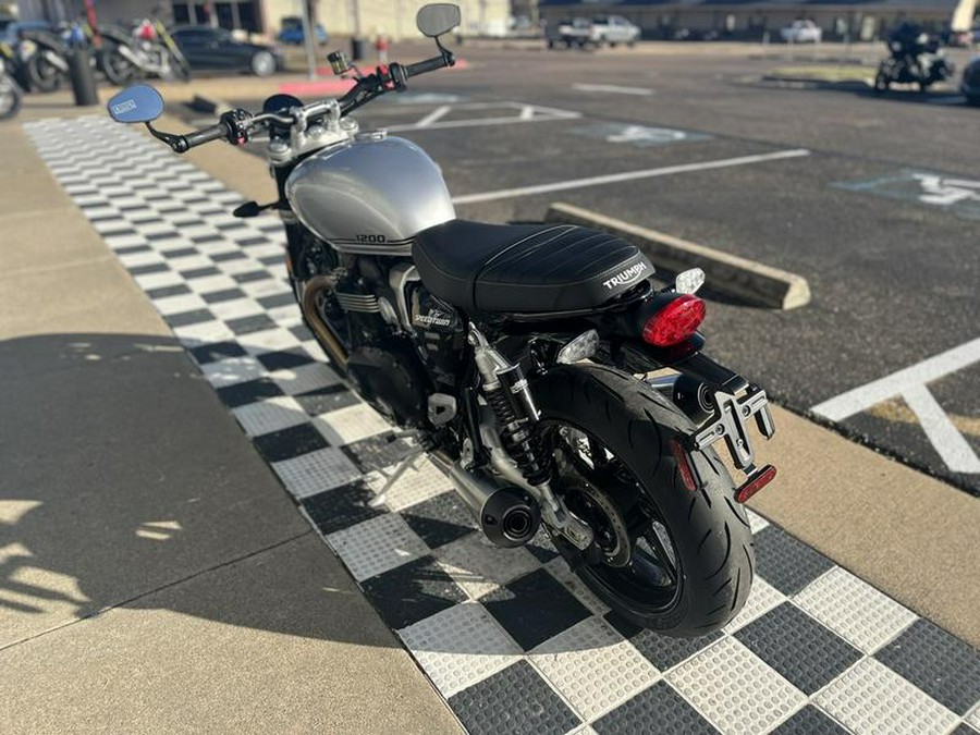 2025 Triumph Speed Twin 1200 Aluminum Silver