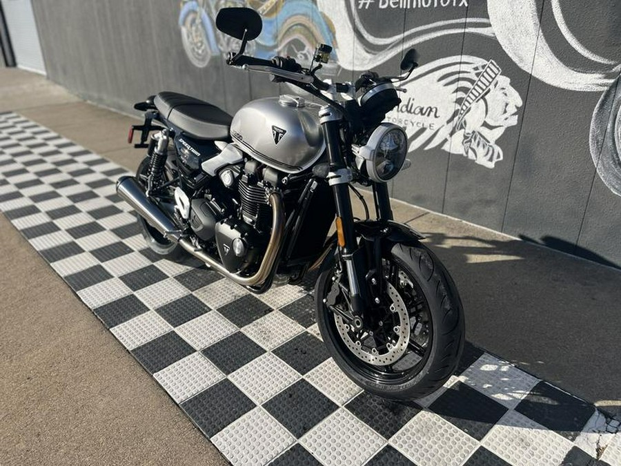 2025 Triumph Speed Twin 1200 Aluminum Silver