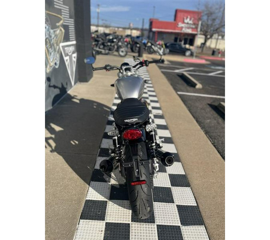 2025 Triumph Speed Twin 1200 Aluminum Silver
