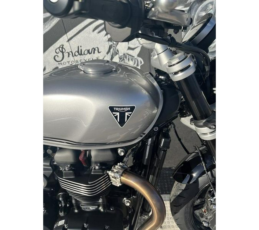 2025 Triumph Speed Twin 1200 Aluminum Silver