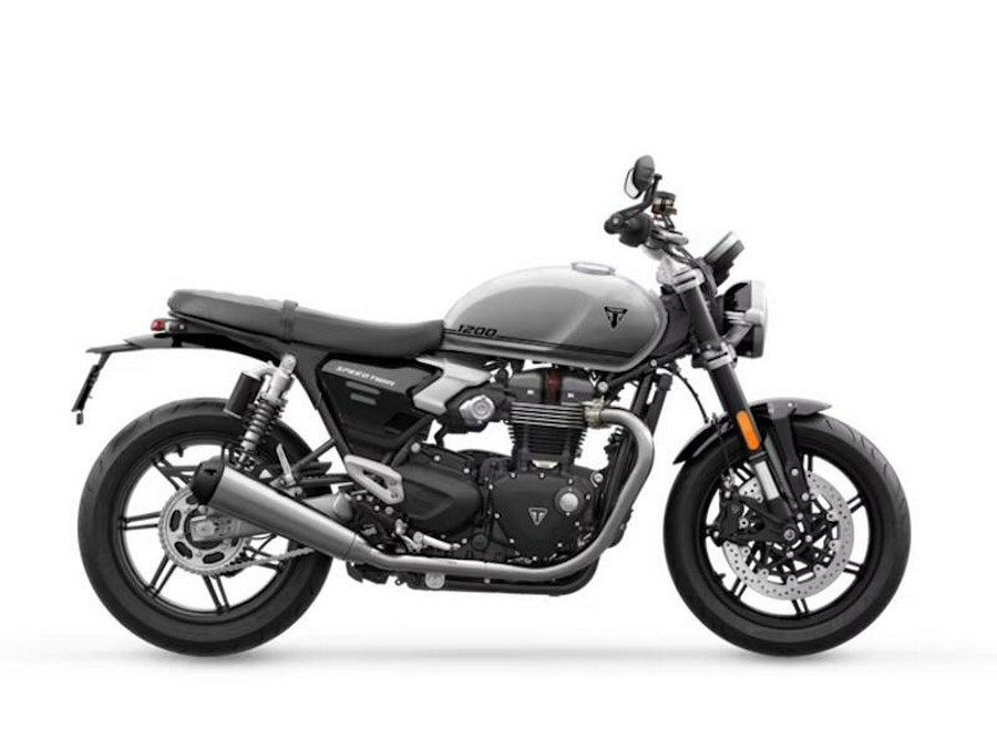 2025 Triumph Speed Twin 1200 Aluminum Silver