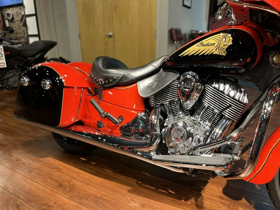 2017 Indian Motorcycle® Chieftain® Limited Wildfire Red over Thunder Black