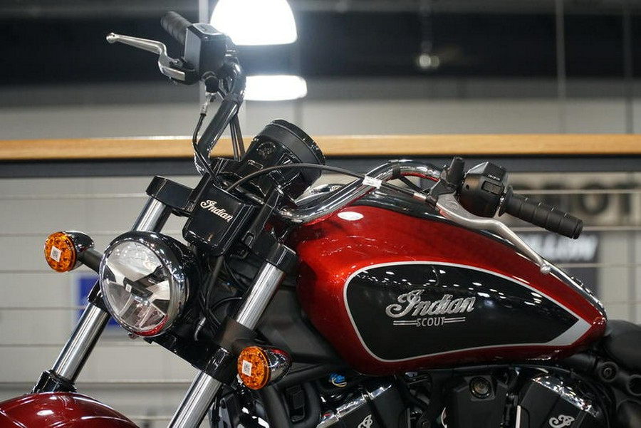 2025 Indian Motorcycle® Scout® Classic Limited +Tech Sunset Red Metallic