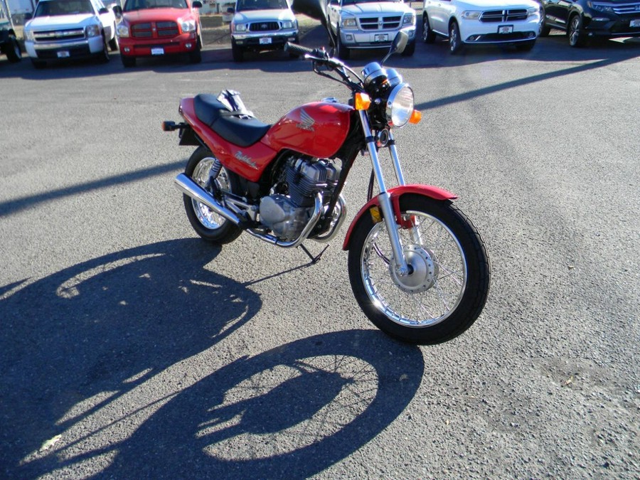1991 Honda Nighthawk CB250 Passion Red