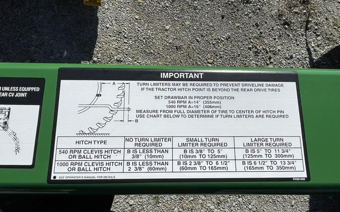 2020 JOHN DEERE 635 MoCo