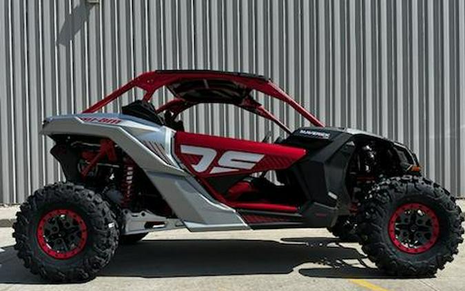 2024 Can-Am Maverick X3 DS Turbo RR Red & Silver