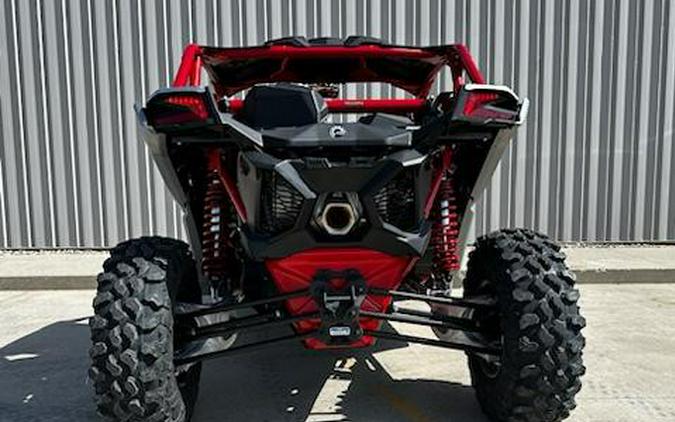 2024 Can-Am Maverick X3 DS Turbo RR Red & Silver