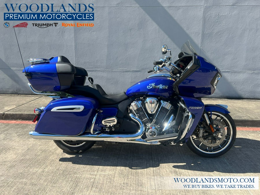 2023 Indian Motorcycle® Pursuit Limited Spirit Blue Metallic