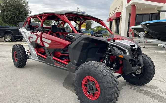 2024 Can-Am® Maverick X3 MAX X rs Turbo RR with Smart-Shox Fiery Red & Hyper Silver