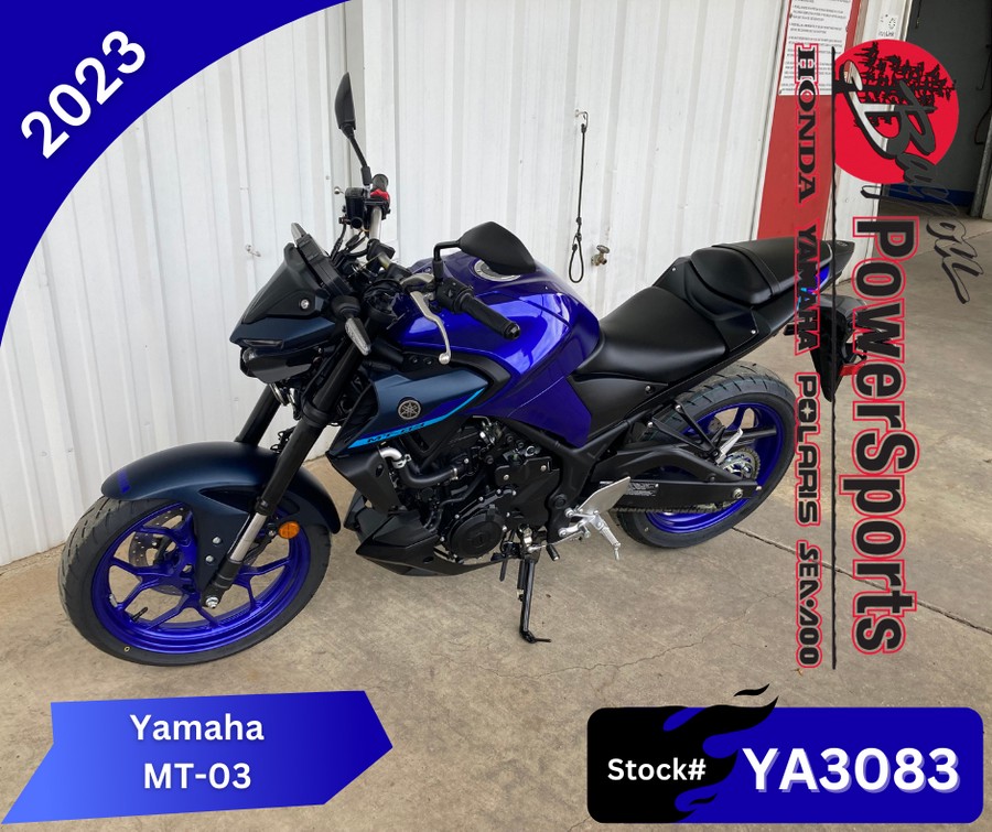 2023 Yamaha MT-03