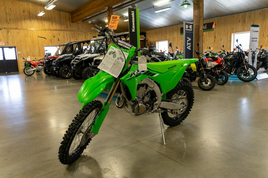 2025 Kawasaki KX™ 450X - LIME GREEN