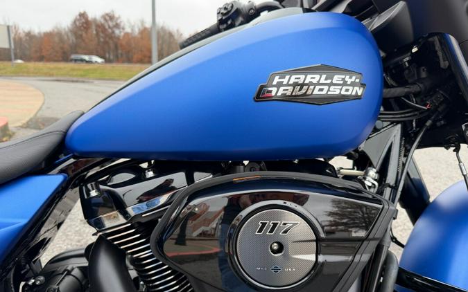 2026 Harley-Davidson® Street Glide® Aurora Blue Denim - Black