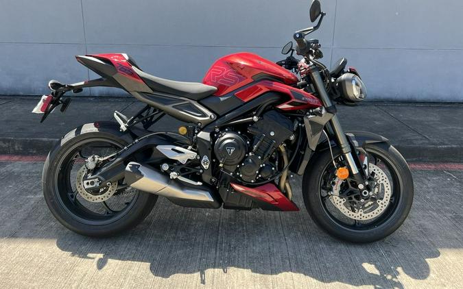 2024 Triumph Street Triple 765 RS Carnival Red