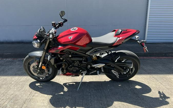 2024 Triumph Street Triple 765 RS Carnival Red