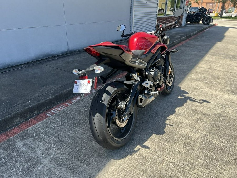 2024 Triumph Street Triple 765 RS Carnival Red