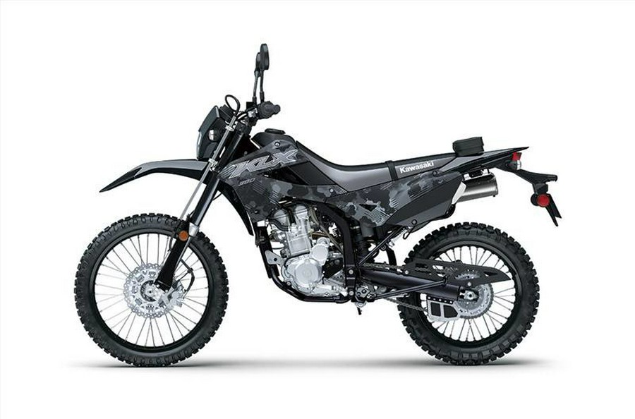 2024 Kawasaki KLX® 300 Cypher Camo Gray (Matte)