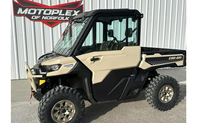 2024 Can-Am Defender Limited HD10 - DESERT TAN / TIMELESS BLACK