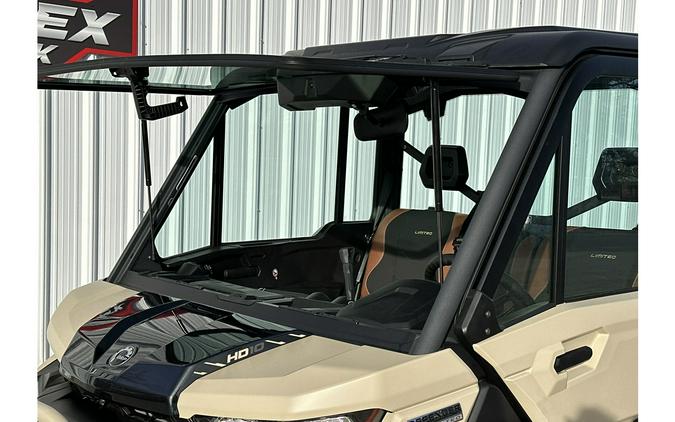 2024 Can-Am Defender Limited HD10 - DESERT TAN / TIMELESS BLACK