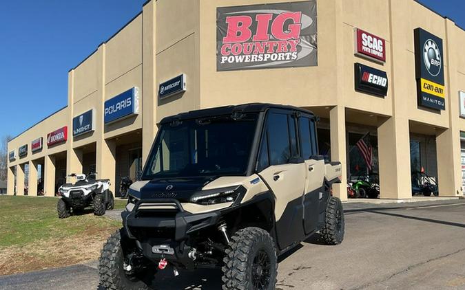 2026 Can-Am Defender MAX Limited HD11 Desert Tan & Carbon Black