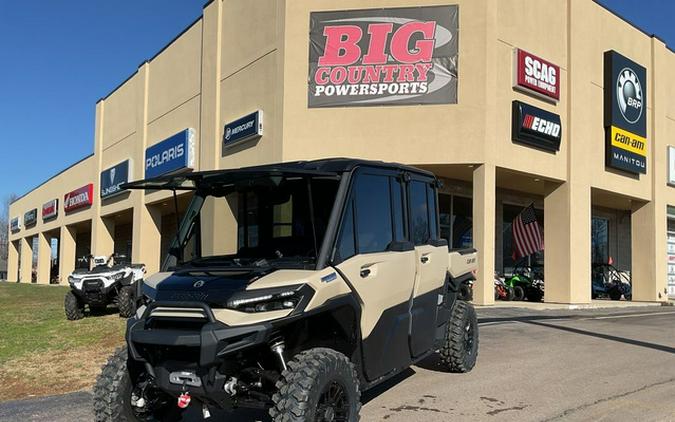 2026 Can-Am Defender MAX Limited HD11 Desert Tan & Carbon Black