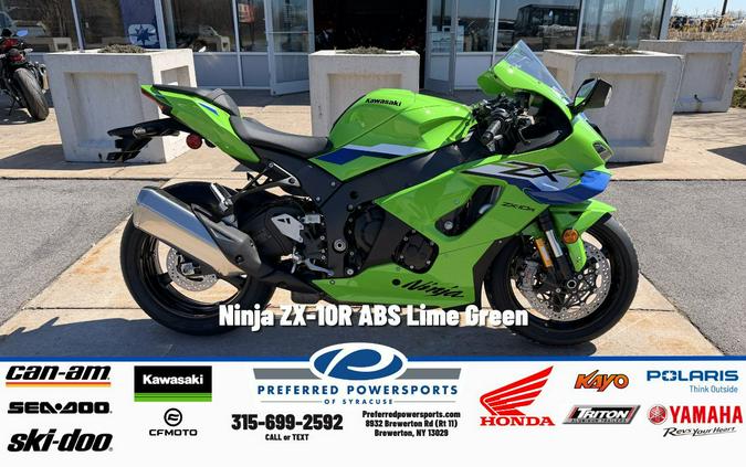 2026 Kawasaki Ninja ZX-10R ABS Lime Green