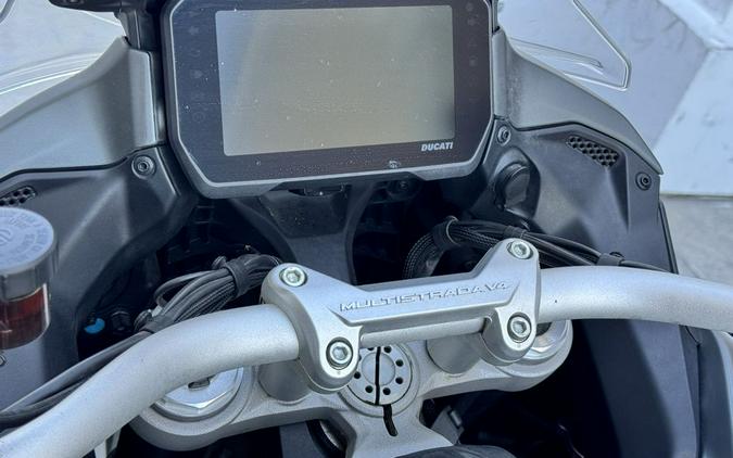 2022 Ducati Multistrada V4S Aviator Grey / Spoked Wheels