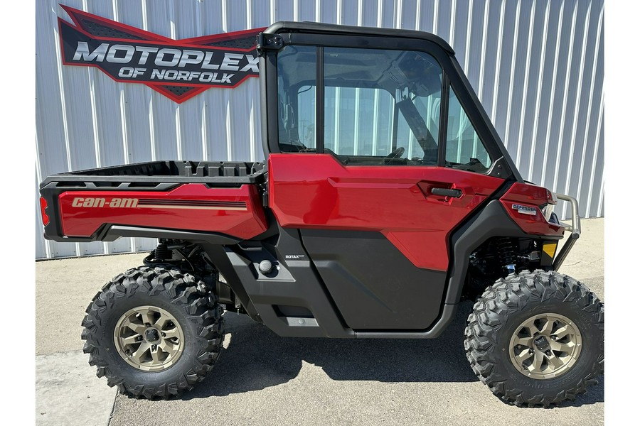 2024 Can-Am Defender Limited HD10 - FIERY RED