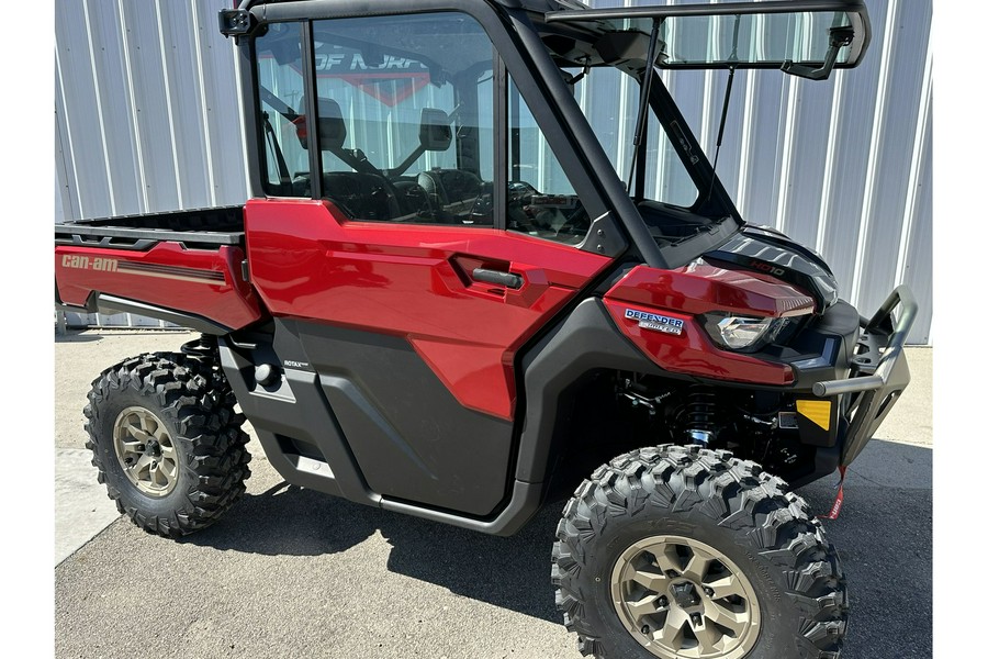 2024 Can-Am Defender Limited HD10 - FIERY RED