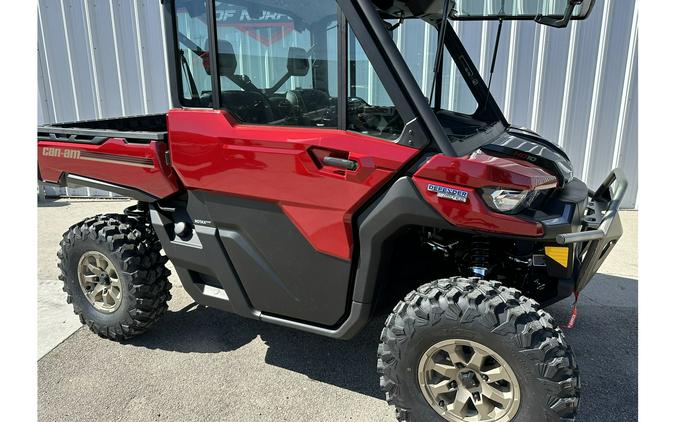 2024 Can-Am Defender Limited HD10 - FIERY RED