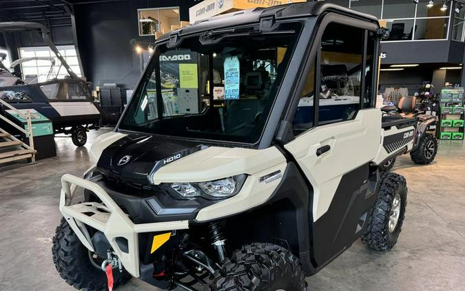 2025 Can-Am® Defender Limited HD10 Desert Tan & Stealth Black