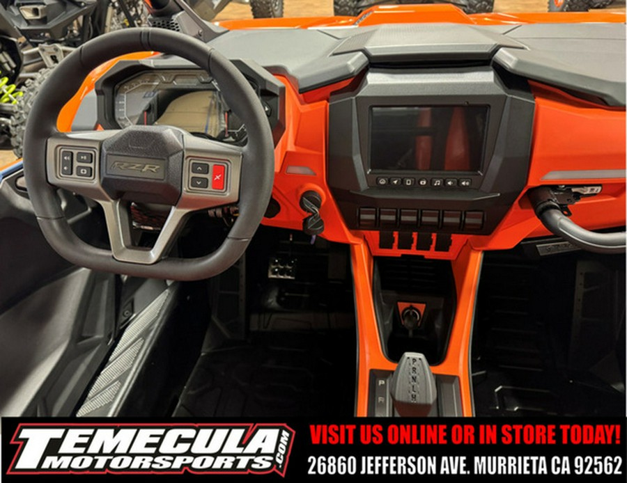 2025 Polaris RZR Pro S 4 Ultimate Orange Burst / Zenith Blue Ultimate