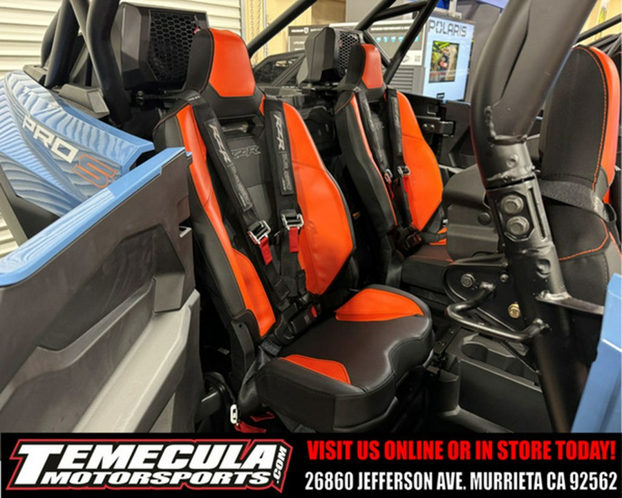 2025 Polaris RZR Pro S 4 Ultimate Orange Burst / Zenith Blue Ultimate