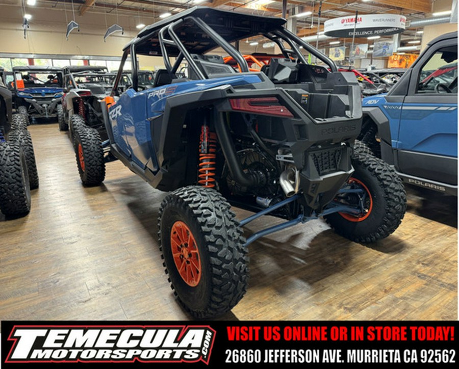 2025 Polaris RZR Pro S 4 Ultimate Orange Burst / Zenith Blue Ultimate
