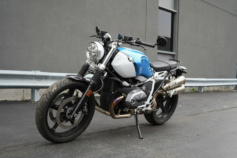 2021 BMW R nineT Scrambler 719 Cosmic Blue Metallic/Light White