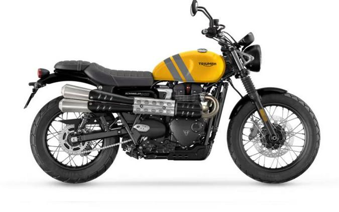 2024 Triumph Scrambler 900 Cosmic Yellow/Graphite