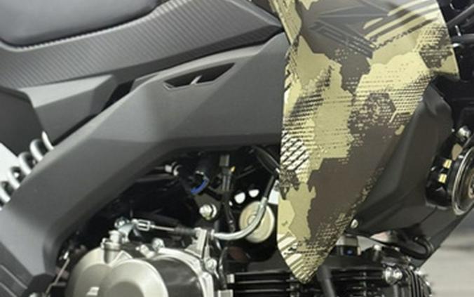 2026 Kawasaki Z125 PRO Cypher Camo Beige