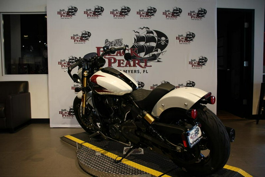 2025 Indian Motorcycle® SCOUT 101 WHITE BLACK