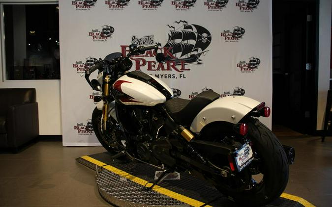 2025 Indian Motorcycle® SCOUT 101 WHITE BLACK