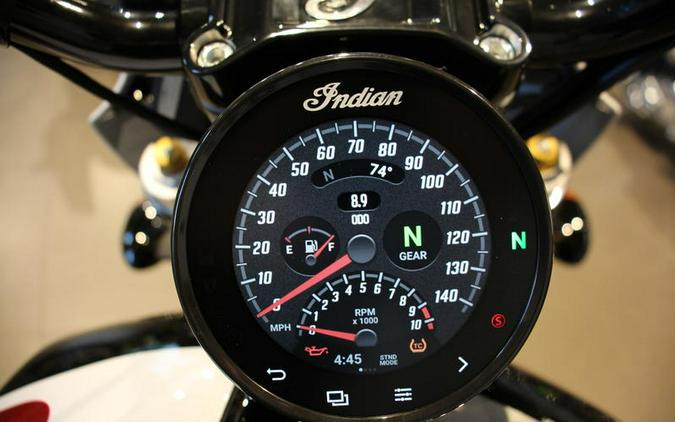 2025 Indian Motorcycle® SCOUT 101 WHITE BLACK