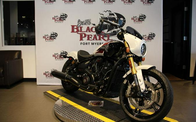 2025 Indian Motorcycle® SCOUT 101 WHITE BLACK