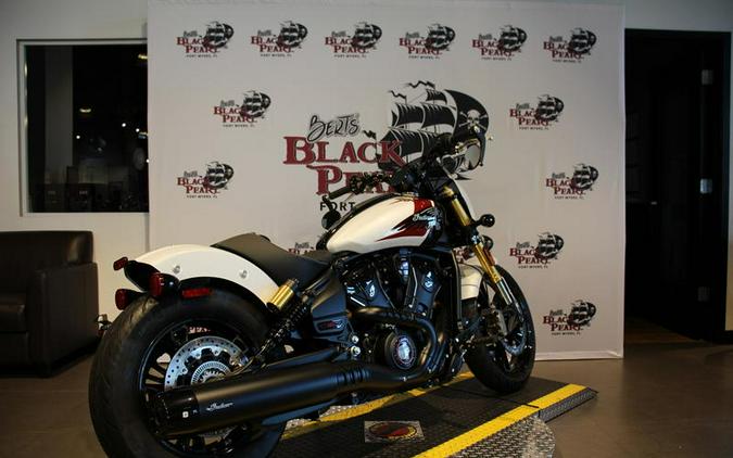 2025 Indian Motorcycle® SCOUT 101 WHITE BLACK