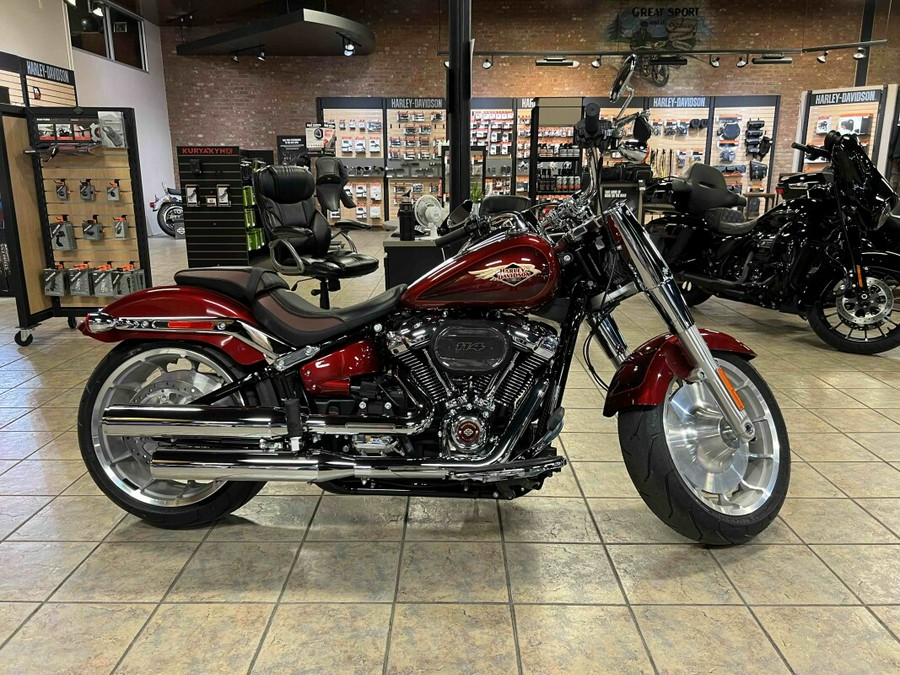 2023 Harley-Davidson Fat Boy 114 Heirloom Red Fade