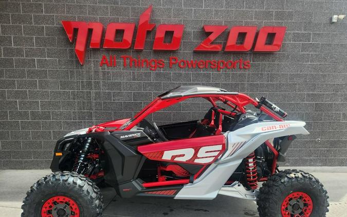 2024 Can-Am® Maverick X3 X rs Turbo RR with Smart-Shox Fiery Red & Hyper Silver