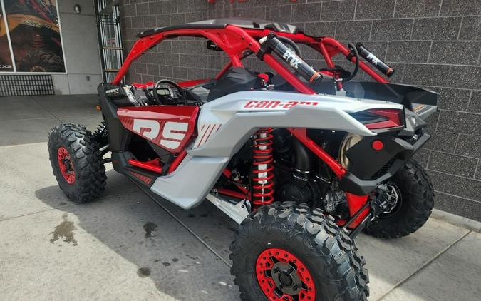 2024 Can-Am® Maverick X3 X rs Turbo RR with Smart-Shox Fiery Red & Hyper Silver